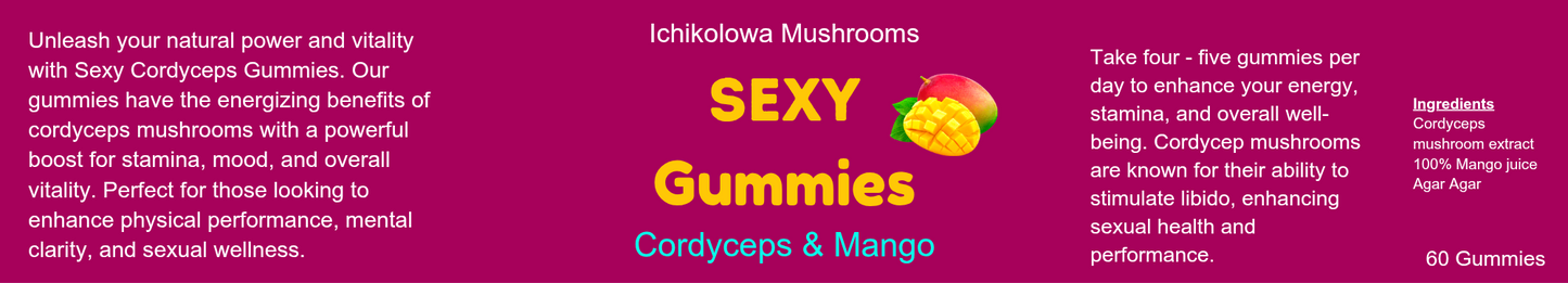 Mango Cordyceps Gummies