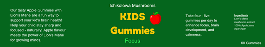 Apple and Lion's Mane kids gummies